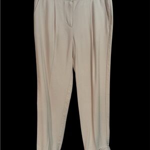 LOFT Cream Women's Trousers